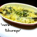 もりn's cooksnap of when they made オイル漬けイワシのポテト孕み焼き☆.