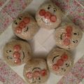 。。みぃ。。's cooksnap of when they made アンパンマンおにぎり.