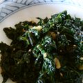はっこ's cooksnap of when they made ケールのゴマ炒め.
