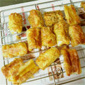 かとうねこ's cooksnap of when they made 揚げない☆ちくわのカレー磯辺.