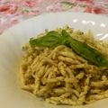 桃屋誰's cooksnap of when they made 濃厚★バジルソースで本格ペストパスタ♪.