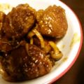 サトモユリア's cooksnap of when they made 人参たっぷりミートボールのきのこ煮.