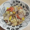 noezou's cooksnap of when they made カリフラワーと牛肉のオイスター炒め.
