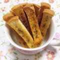 まっちー食堂's cooksnap of when they made ☆カリッ、サクッのスティックラスク♪.