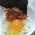 みんていあああああ's cooksnap of when they made 調理師のまかないTKG韓国風生卵かけご飯.