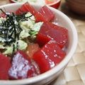 clover68's cooksnap of when they made アボカドの漬けマグロ丼.
