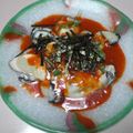 まみんちよ's cooksnap of when they made ✿生牡蠣のコチジャン和え✿.