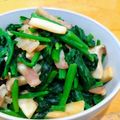 ちーまぐ's cooksnap of when they made ✿ほうれん草＆エリンギのバター醤油炒め✿.
