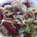 リリ～'s cooksnap of when they made 簡単♡ウインナー焼きうどん.