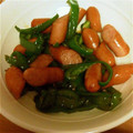 akomakko's cooksnap of when they made 簡単☆うまい❗ピーマンとソーセージ炒め.