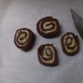 snufkin03's cooksnap of when they made チョコとナッツのpretty roll.