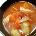 ayaka99's cooksnap of when they made 具だくさんトマトスープ.