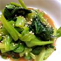 まなちゅーん1115's cooksnap of when they made 小松菜の辛子和え.