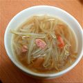 xさぉりx's cooksnap of when they made 節約、簡単モヤシスープ.