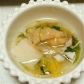 nicojunjun's cooksnap of when they made 塩麹と生姜のすいとん鍋.