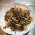 茶ッ子♪'s cooksnap of when they made もやし、わかめ、ちくわのさっと炒め.