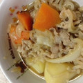 カナー's cooksnap of when they made 圧力鍋で　砂糖不使用　肉じゃが.