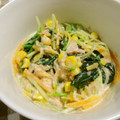 あゆみってぃー's cooksnap of when they made 水菜とﾂﾅのわさびﾏﾖ和え☆.