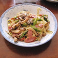 sweethazu's cooksnap of when they made きのこウマ♪しめじと舞茸の和風パスタ.