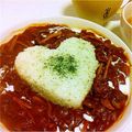 mim3's cooksnap of when they made こくまろハートいっぱいカレー.