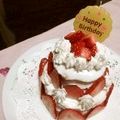 ゆっちぃちゃま's cooksnap of when they made 1th♡バースデイケーキ♡.