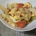 sinomori's cooksnap of when they made トマトとセロリの卵炒め　　～洋風～.
