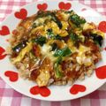 Akeimmy's cooksnap of when they made 鮭のあんかけチャーハン.