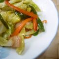 kemeta's cooksnap of when they made 和と洋のコラボ！一味違った『野菜炒め』.