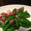 くまくまっし's cooksnap of when they made スナップえんどうとウインナー炒め.