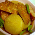 にやむ's cooksnap of when they made さつま揚げと大根の煮物.