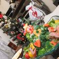 kaanaee's cooksnap of when they made クリスマスに☆ツリーのポテサラに雪が・・.