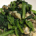 miharun327's cooksnap of when they made 牡蠣とほうれん草のオリーブオイル炒め☆.