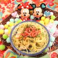 みなみんくっきんぐ's cooksnap of when they made 豚バラとネギの柚子胡椒パスタ（醤油編）.