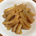 omis's cooksnap of when they made 大根と油揚げの田舎炒め♪.