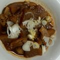 someplace's cooksnap of when they made 大根と豚のピリ辛味噌煮.
