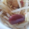 森井美奈's cooksnap of when they made ミックスビーンズとモヤシのピリ辛サラダ.
