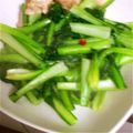 たんほぽ's cooksnap of when they made 超簡単！空芯菜炒め.