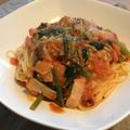 まこした's cooksnap of when they made フレッシュトマトで♪ペンネ・アラビアータ.
