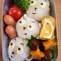 ☆こうへいママ☆'s cooksnap of when they made キャラ弁:だんご３兄弟.