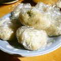 katachan's cooksnap of when they made おからのおやき　米粉入りでもっちり皮❤.