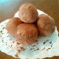 haru♭'s cooksnap of when they made オレンジ香る生チョコ.