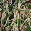 ぴーちゃんぱぱ's cooksnap of when they made 旦那が喜ぶ☆青椒肉絲(⌒‐⌒).