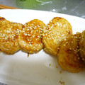 pingupinga's cooksnap of when they made れんこんのはさみ焼き。カレー風味♪.