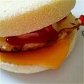 YUNΩYUN's cooksnap of when they made 朝マック風！人気のベーコンエッグマフィン.
