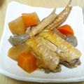 しんとママ's cooksnap of when they made 圧力鍋１０分！鶏手羽と大根のあったか煮.