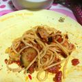 あっさむ。's cooksnap of when they made モッツァレラ＆茄子ベーコンのトマトパスタ.