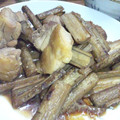 kokakokko's cooksnap of when they made 鶏肉とごぼうの照り焼き.