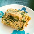 ロゼロゼ's cooksnap of when they made ■糖質制限■ほうれん草卵焼き簡単お弁当朝.