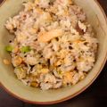 うずまっきぃ's cooksnap of when they made 栄養たっぷり♪十六雑穀の大根菜まぜご飯.