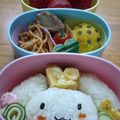 xxxmiyuxxx's cooksnap of when they made ❤キャラ弁【シナモンロール】の作り方❤.